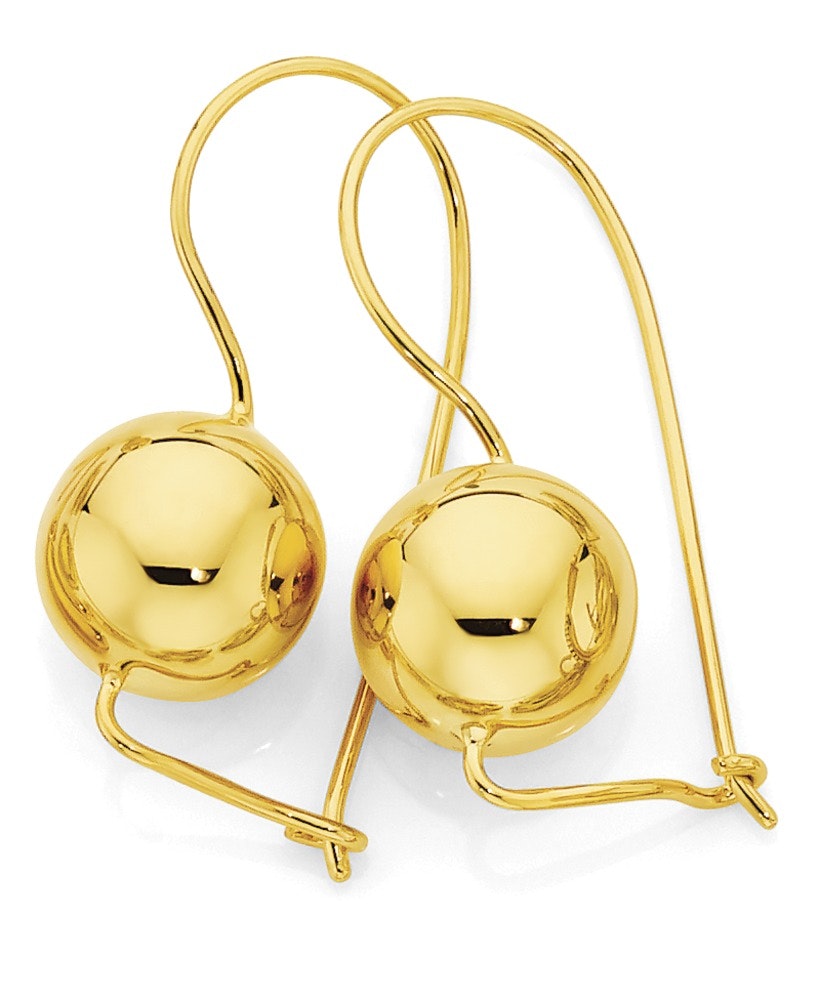 9ct Gold Euroball Earrings Angus & Coote Catalogue Salefinder