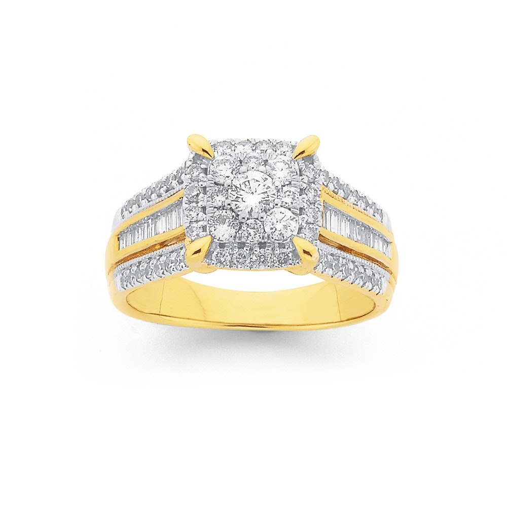 prouds 9ct gold ring