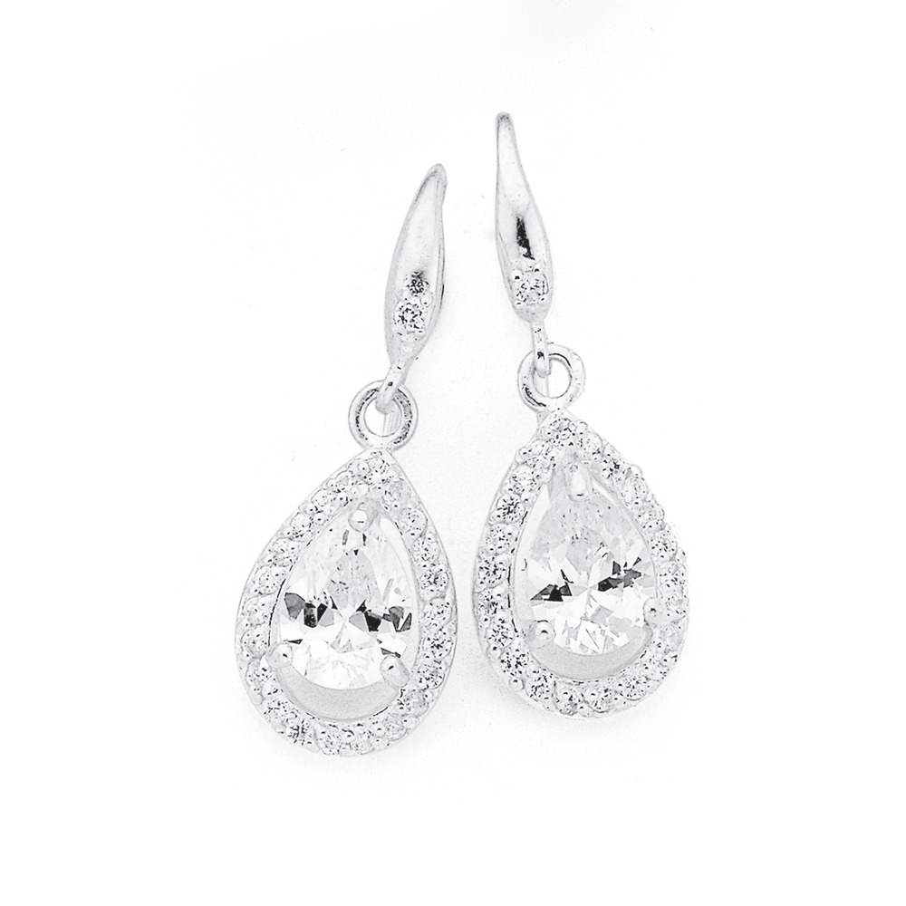 prouds earrings silver
