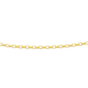 9ct Gold 50cm Solid Belcher Chain