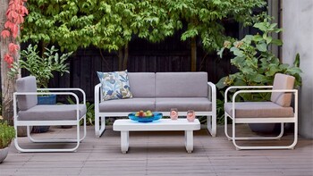 Haiti 4 Seater Aluminium Lounge Setting