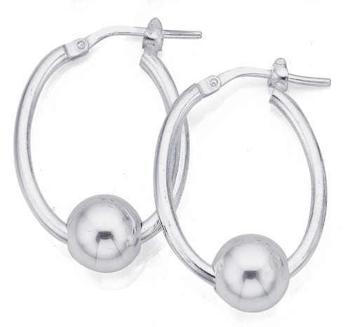 Silver Hoop Earrings Prouds 2025