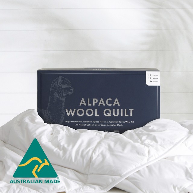 pillow talk wool quilt