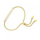 Steel-Gold-Plate-Crystal-Friendship-Bracelet Sale