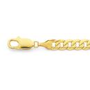 9ct-21cm-Flat-Close-Curb-Bracelet Sale