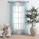 Beachley-Sheer-Seafoam-Curtain-Pair-by-Essentials Sale