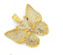 9ct-Gold-Two-Tone-Pendant Sale
