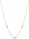 Necklace-with-010-Carat-TW-of-Diamonds-in-10ct-Yellow-Gold Sale