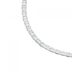Silver-25cm-Anchor-Link-Anklet on sale