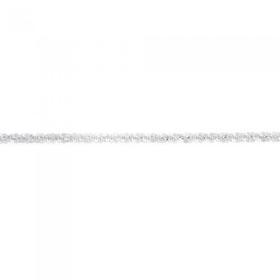 Silver-25cm-Sparkly-Twist-Anklet on sale
