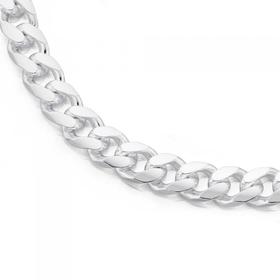 Sterling-Silver-Gents-55cm-Curb-Chain on sale