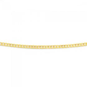 9ct-Gold-55cm-Solid-Curb-Chain on sale