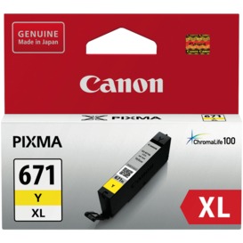 CLI671XLY-Yellow-Extra-Large-Ink-Cartridge on sale
