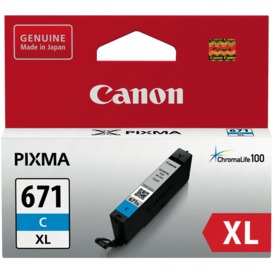 CLI671XLC-Cyan-Extra-Large-Ink-Cartridge on sale