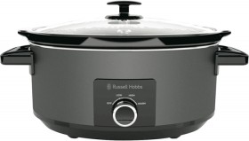 Russell-Hobbs-7L-Slow-Cooker-Matte-Black on sale