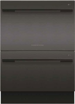 Fisher-Paykel-60cm-Double-DishDrawer-Dishwasher-Black on sale