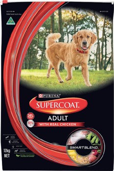 Supercoat-Dry-Dog-Food-12kg-Chicken on sale
