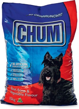 Chum-Dry-Dog-Food-15kg-Beef-Bone-Vegetable on sale