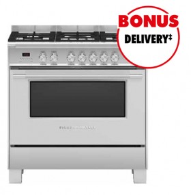 Fisher-Paykel-90cm-Dual-Fuel-Freestanding-Cooker on sale