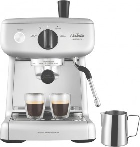 Sunbeam-Mini-Barista-Espresso-Machine-Silver on sale
