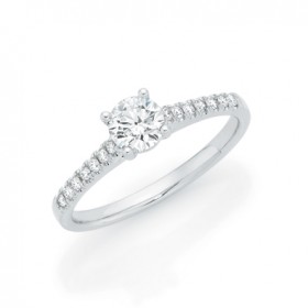 14ct-White-Gold-Lab-Grown-Diamond-Engagement-Ring on sale