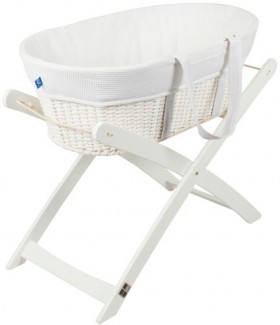 Childcare-Moses-Basket-and-Stand on sale