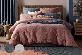 Koo-Sadie-Stone-Washed-Quilted-Quilt-Cover-Set on sale