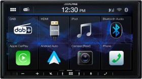 NEW-Alpine-7-180W-Av-CarPlay-Android-Auto-Dab-Rec on sale