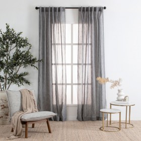 Marina-Sheer-Shadow-Curtain-Pair-by-Habitat on sale