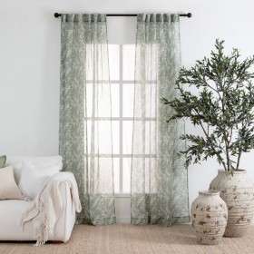 Finola-Printed-Sheer-Curtain-Pair-by-Habitat on sale