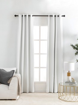 Malia-White-Blockout-Curtain-Pair-by-Habitat on sale