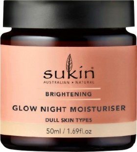 Sukin-Brightening-Glow-Night-Moisturiser-50mL on sale
