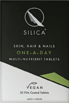 Qsilica-Skin-Hair-Nails-One-A-Day-Multi-Nutrient-Tablets-30-Tablets on sale