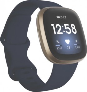 Fitbit-Versa-3-Midnight-BlueSoft-Gold on sale