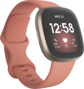 Fitbit-Versa-3-Pink-ClaySoft-Gold on sale