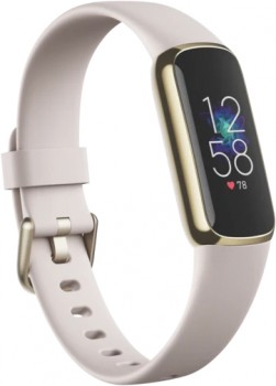 Fitbit-Luxe-Lunar-WhiteSoft-Gold on sale