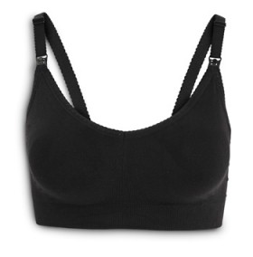 Brilliant-Basics-Seamfree-Wirefree-Maternity-Bra-Black on sale