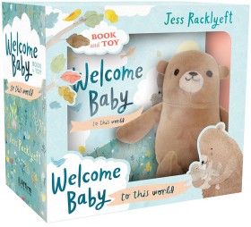 NEW-Welcome-Baby-Book-Toy-Set on sale