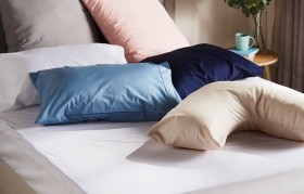 House-Home-250-Thread-Count-Cotton-Rich-Fitted-Sheet on sale