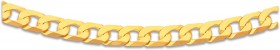 9ct-Gold-55cm-Solid-Curb-Chain on sale