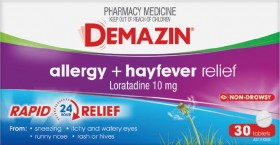 Demazin-Allergy-Hayfever-Relief-30-Tablets on sale