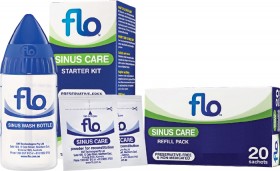 Flo-Sinus-Care-Starter-Kit-or-Sinus-Care-Refill-Pack-20-Sachets on sale
