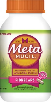 Metamucil-Fibrecaps-160-Capsules on sale