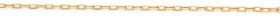 9ct-Gold-45cm-Rectangular-Cable-Chain on sale