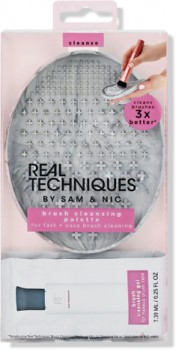 Real-Techniques-Brush-Cleansing-Palette-With-Brush-Cleansing-Gel on sale