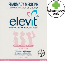 Elevit-Pregnancy-Multivitamin-100-Tablets on sale