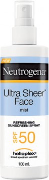 Neutrogena-Ultra-Sheer-Face-Mist-SPF-50-100mL on sale