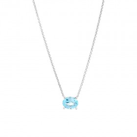 NEW-10mm-Sky-Blue-Topaz-Necklace-in-Sterling-Silver on sale