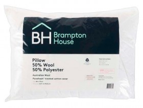 Brampton-House-50-Wool-50-Polyester-Pillow on sale