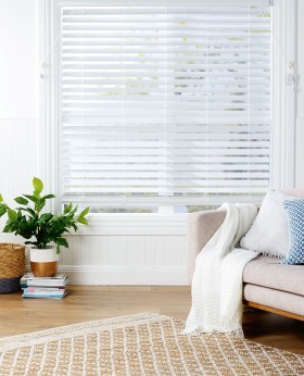 40-off-63mm-White-Faux-Wood-Venetian-Blinds on sale